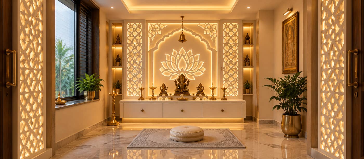 Pooja Room by FabDot Fabricators, Delhi NCR